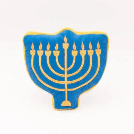 Hanukkah Squeakie Pattiez - Menorah