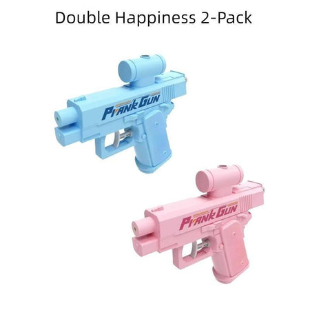 Summer New Creative Double Sided Reverse Water Spray Gun Trick Tactics Double Directional Water Spray Mini Water Play Gun Toy