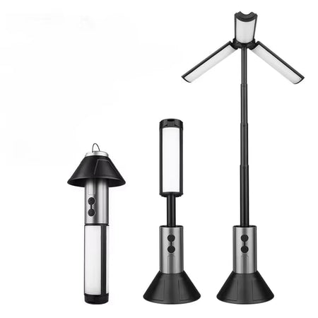 Telescopic Camping Lantern 8000Mah Rechargeable Waterproof Flashlights Dimmable Camping Lamp Emergency Camping Hiking Light