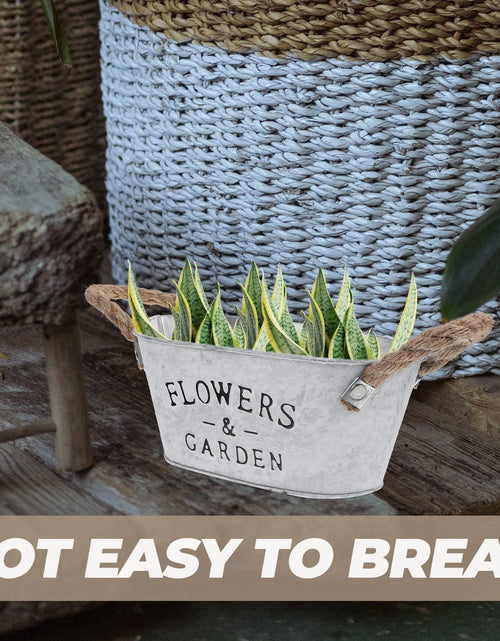 Load image into Gallery viewer, 2 Pcs Garden Supplies Planting Flower Pot Artistic
