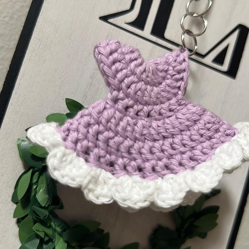 New Born Favor , Baby Shower Party Gift , Keychain Crochet