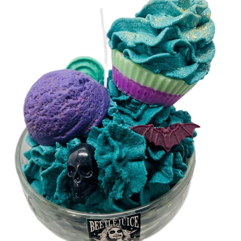 Halloween Sundae Candle - Festive Home Decor & Ornaments