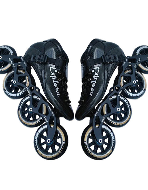 Load image into Gallery viewer, Speed skating roller skates professional racing inline

