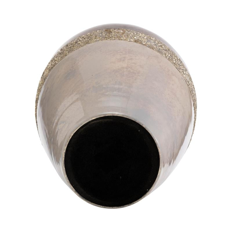 Sagebrook Home Modern Glam Glass Floor or Table Vase Decor Decorative