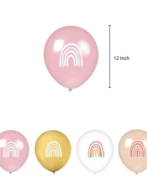 Load image into Gallery viewer, Boho Birthday Party Kit, Boho Birthday Decorations, Boho Backdrop, Boho Balloons, Boho Cake Topper
