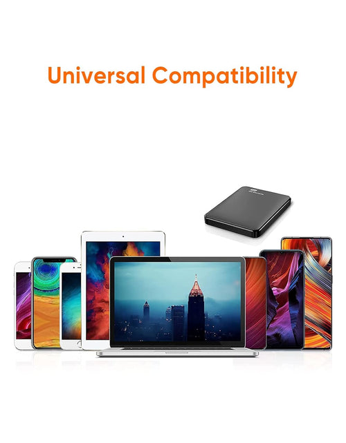 Load image into Gallery viewer, USB C to USB Cable Short  USB C to USB a Short 6 Inch USB C Cable Fast Charging 3A USB a to USB C Short 480Mbps Data for Power Bank Stylus Pen S21 S20 Pixel Gopro Hero 0.15M Black
