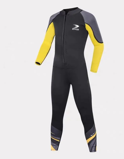 Load image into Gallery viewer, Boys' Thickened Long Sleeve Sunscreen Surf Suit
