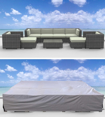Urban Furnishing Premium Outdoor Patio Furniture Cover (12.0' X 9.0' X 2.3')