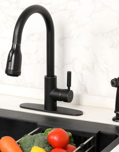 Load image into Gallery viewer, Kitchen Side Sprayer Oil Rubbed Bronze, Kitchen Sink Sprayer Head Replacement, Kitchen Sink Faucet Sprayer Hose, Kitchen Sprayer Head Replacement, Kitchen Sink Spray Hose and Holder
