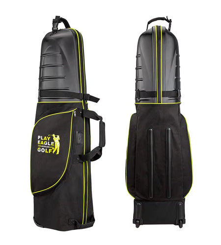 Golf Travel Bag with Wheels Folding Hard Top Golf Airplane Cover Golf Aviation Hardcase Golf Bag Golf Supplies YKB01