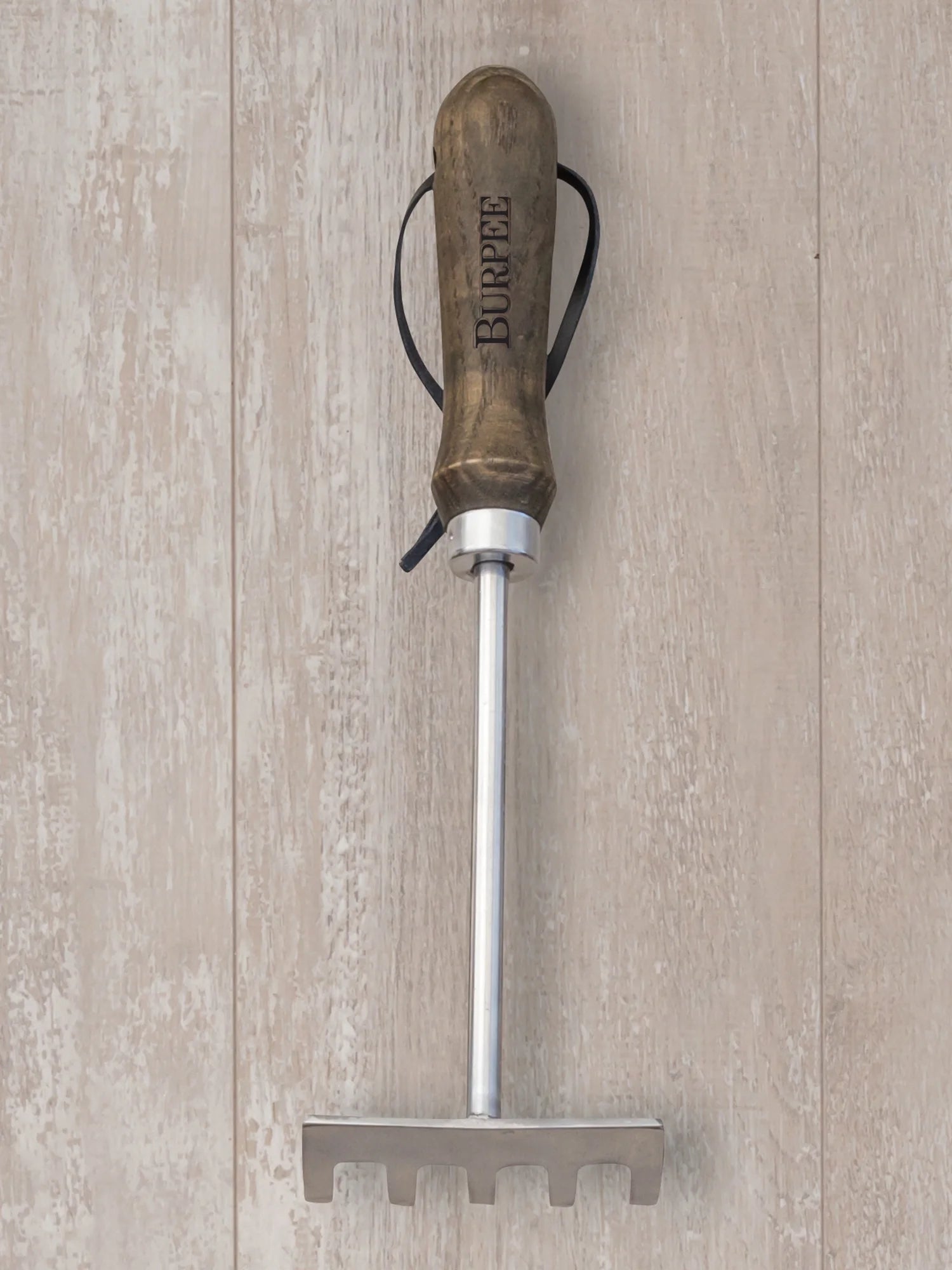 Garden Tools -  Stainless Steel 5 Tine Rake