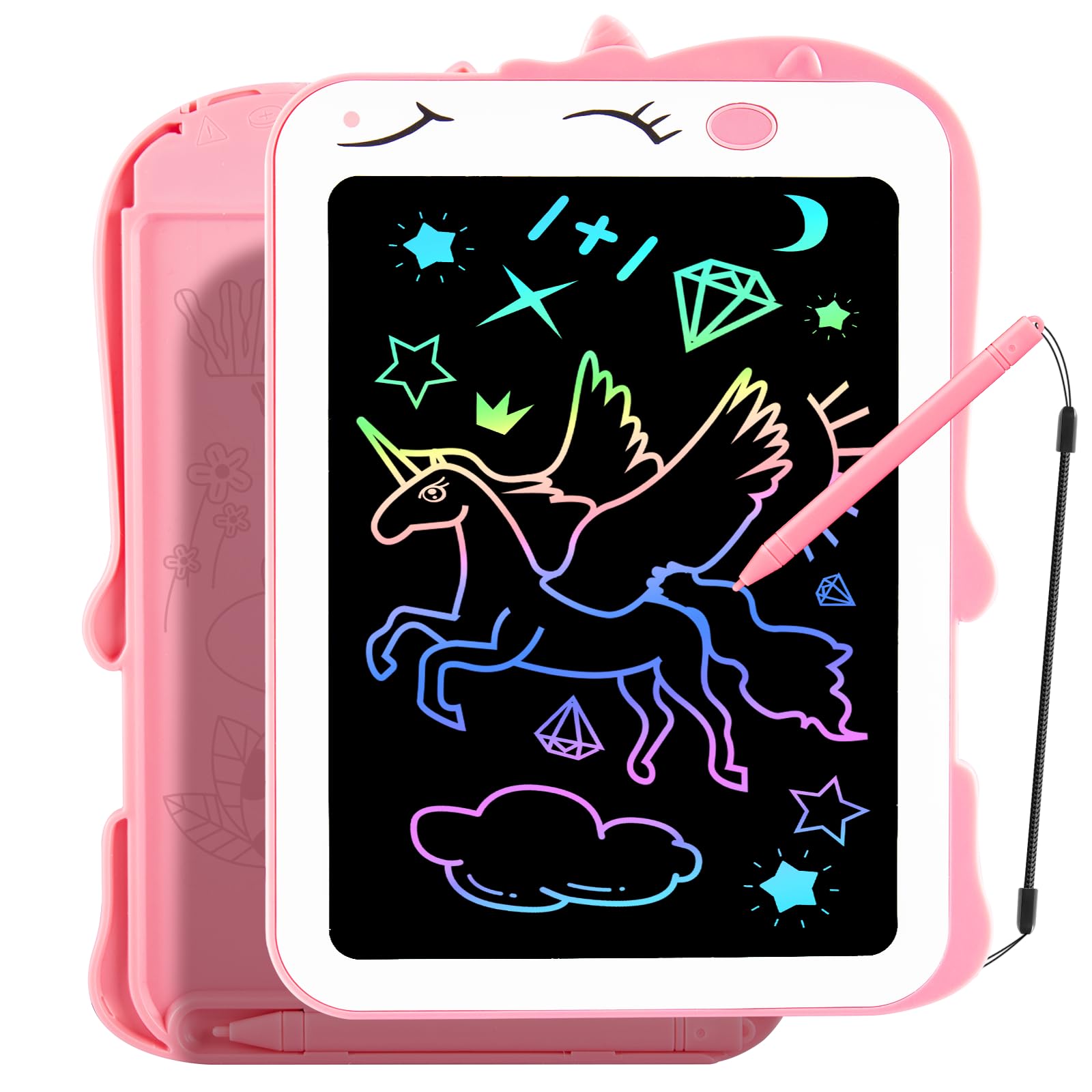 Teriph LCD Writing Tablet for Kids Unicorn Girl Toys Toddlers Toys Drawing Board Educational Doodle Pad Kid Toys for 2 3 4 5 6 7 8 Year Old Girls Boys Easter Birthday Party Xmas Gift 8.5inch