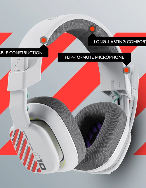 Load image into Gallery viewer, ASTRO A10 Gaming Gen 2 Wired Headset - Over-Ear Gaming Headphones, Compatible with Xbox, PC, White
