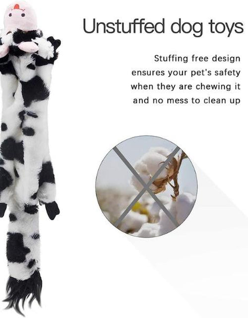 Load image into Gallery viewer, Dog Squeaky Toys 5 Pack, Pet Toys Crinkle Dog Toy No Stuffing Animals Dog Plush Chew for Large Dogs and Medium Dogs Squeeky
