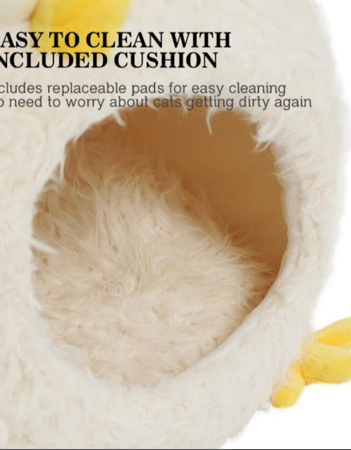 Load image into Gallery viewer, Cute Chicken Design Pet House, Semi-Enclosed Pet Bed, Soft &amp; Comfortable Pet Nest, Pet Supplies for Small Dogs &amp; Cats
