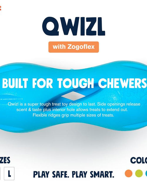 Load image into Gallery viewer, WEST PAW Design, Toy Dog Qwizl Aqua Small
