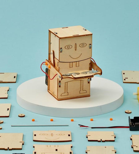 Money Bank Robot DIY Kit, Educational STEM Toys