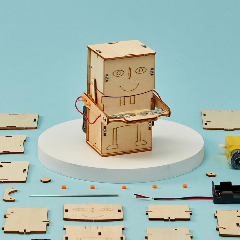 Money Bank Robot DIY Kit, Educational STEM Toys