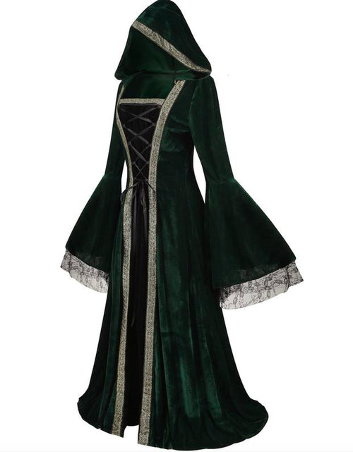 Load image into Gallery viewer, Women&#39;S plus Size Medieval Dress Costume for Renaissance Princess - Accessories, Womenswear Lace Adjustable Sleeve Breathable Vampire Costume
