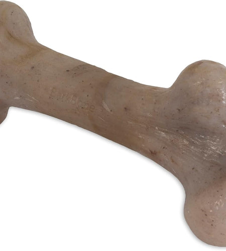 Dinosaur Barkbone - Nylon Dog Bone for Aggressive Chewers - Bacon Flavor - 8.5"