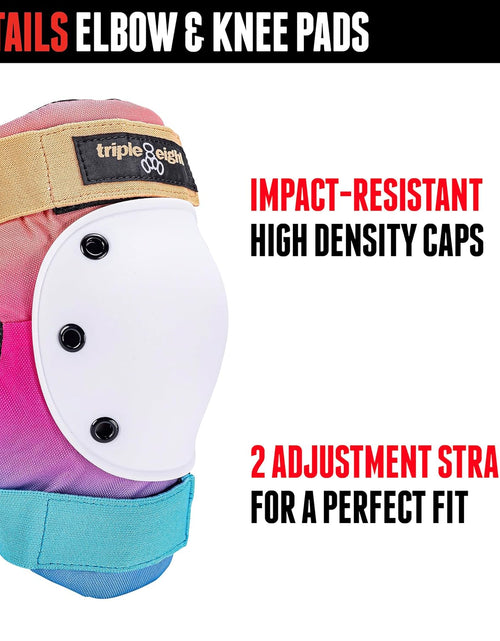 Load image into Gallery viewer, Saver Series 3-Pack Pad Set– Ideal for Skateboarding, In-Line Skating, Roller Skating, and Biking
