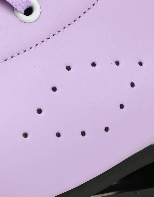 Load image into Gallery viewer, Roller Skates for Women and Men Cowhide High-Top Shoes Classic Double-Row Roller Skate Four-Wheel Roller Skates for Men Girls Unisex
