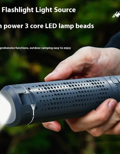 Load image into Gallery viewer, Telescopic Camping Lantern 8000Mah Rechargeable Waterproof Flashlights Dimmable Camping Lamp Emergency Camping Hiking Light
