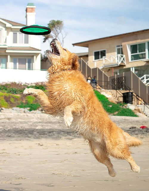 Load image into Gallery viewer, Flippy Flopper 9" Flying Disc Soft Dog Toy, Floats in Water &amp; Safe on Teeth, for All Breeds, Pack of 5 (Colors May Vary)
