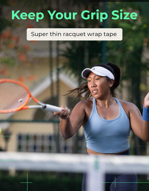 Load image into Gallery viewer, Maxtac Tacky Tennis Overgrip - 12 Pack Extremely Sticky Non-Slip Tennis Grips Overgrip - Razor-Thin &amp; Easy to Use Pro Tennis Racquet Grip Tape, White
