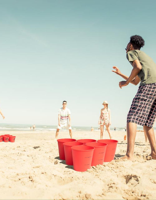Load image into Gallery viewer, (Summer Turn-Up)Ropoda Yard Pong - Giant Yard Games Set Outdoor for the Beach, Camping, Lawn and Backyard, Summer Turn up &amp; Father&#39;S Day Deal
