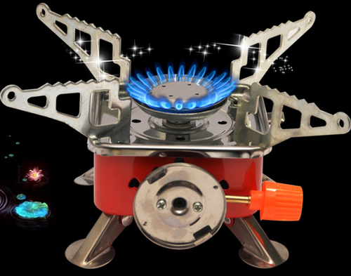 Load image into Gallery viewer, Portable Square Camping Stove for Outdoor Use
