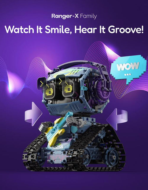 Load image into Gallery viewer, Sillbird Robot Building Kit with Remote Control Christmas STEM Gifts for Kids Boys Ages 8-12, Coding Robotic Projects Creative Toys for Birthday - Build 5In1 Model with 433 Pieces
