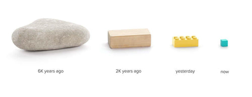 Load image into Gallery viewer, PIXIO Mini Safari 137 Magnetic Blocks in 6 Colors and Free Mobile App for Design

