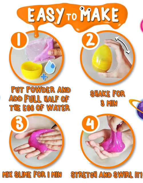 Load image into Gallery viewer, Galaxy &amp; Glow In The Dark Slime Kit For Boys And Girls Make 25 Oz Of Butter
