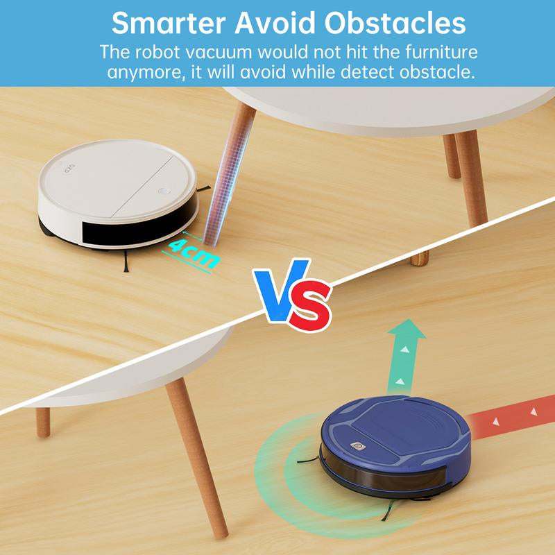 OKP K5 Pro Robot Vacuum and Mop, 2 in 1 Mopping Robotic Vacuum with 5000 Pa Suction Power, Auto Self-Recharging, Wi-Fi(2.4Hz Only) /App/Alexa/Remote Control, Good for Hard Floors and Pet Hair Pick up Home Appliances Robotvacuummop