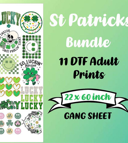 St Patrick DTF Bundle Sheet