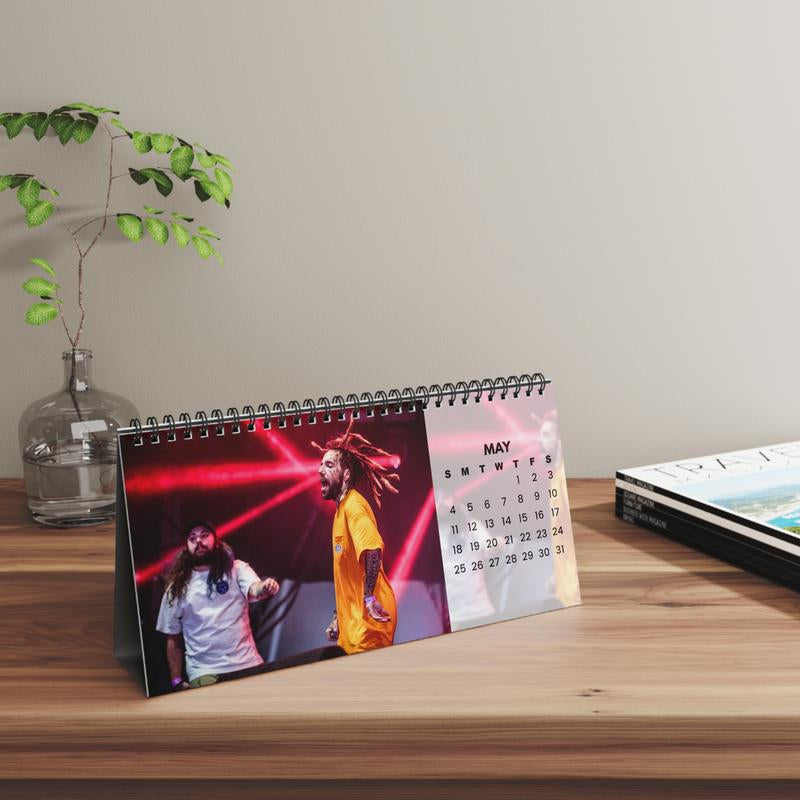 The Boys Desktop Calendar, G59 Table Decor, New Year 2025 Calendar, Ruby and Scrim New Calendar Gift for Fans