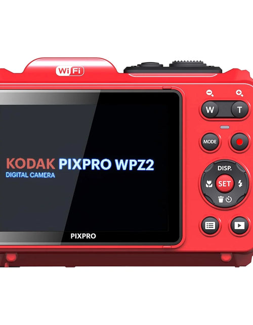 Load image into Gallery viewer, PIXPRO WPZ2 Full HD Rugged Waterproof Digital Camera, 16MP, Red
