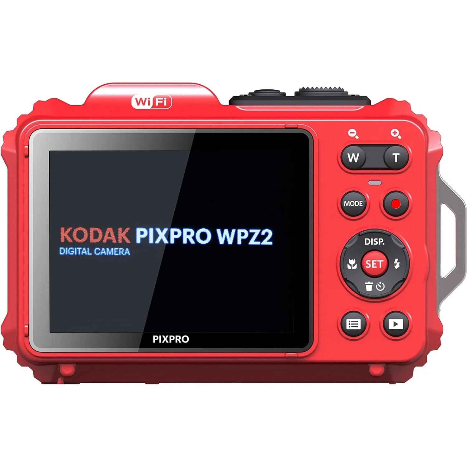 PIXPRO WPZ2 Full HD Rugged Waterproof Digital Camera, 16MP, Red