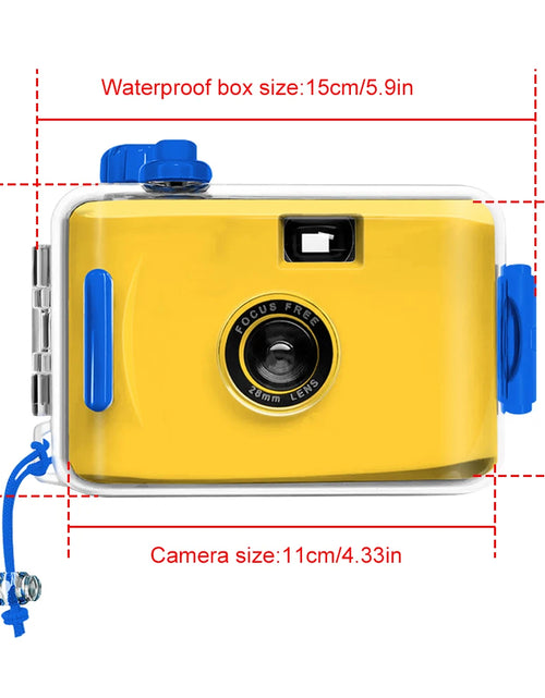 Load image into Gallery viewer, Retro Reusable 35MM Film Camera Waterproof Reloadable Film Camera without Film Children Camera Film Camera for Shooting
