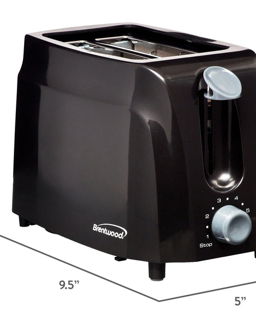 Load image into Gallery viewer, Cool Touch 2-Slice Toaster, Black
