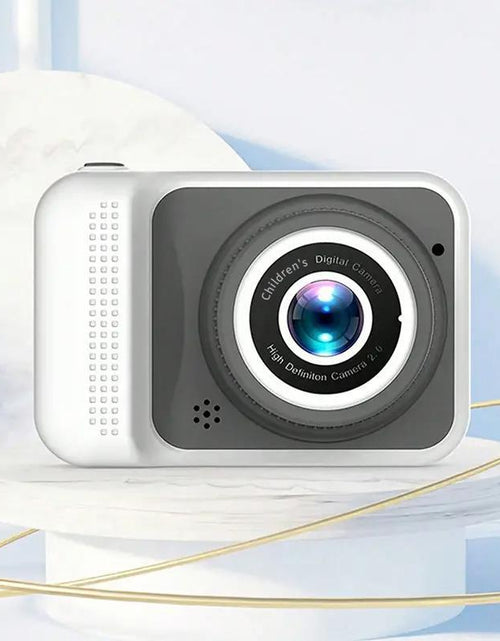 Load image into Gallery viewer, 1080P Mini Dual Lens Digital Camera for Summer, 2000W Front &amp; Rear Dual Compact Camera with Eye Protective Screen, Digital Camera, Anti-Fall High Definition Digital Cameras, Portable Digital Cameras for Video Shooting, Camera for Vlogging
