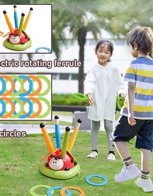 Load image into Gallery viewer, 3 in 1 Musical Jump, Toss Ring Game and Stomping Launch Rocket Launcher for Kids Outdoor Toys with Remote Control, Indoor outside Toys for Ages 4-8 5-7 8-13 Gifts
