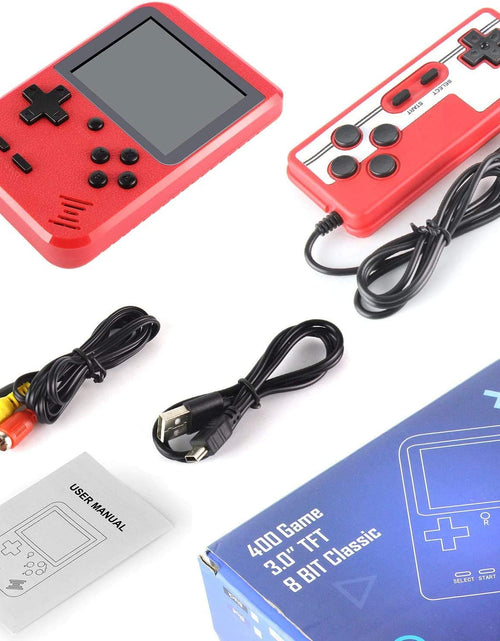 Load image into Gallery viewer, Portable Game Pad With 400 Games Included + Additional Player Controller
