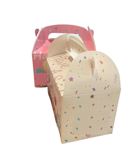 DIY Birthday Party Boxes,Gift Box ,Paper Box, 12 Pcs