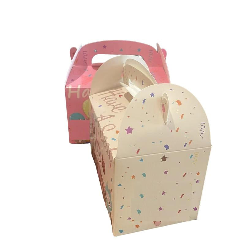 DIY Birthday Party Boxes,Gift Box ,Paper Box, 12 Pcs