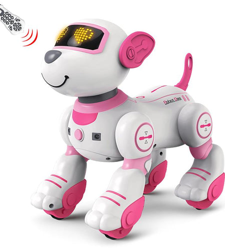 Robot Dog Toys for Girls Toys Interactive Robot Toy Followme Robot for Kids 5-7 Intelligent Remote Control Dog with Sing Dance AI Robotics for Kids Age 3 4 5 6 7 Chrismas Birthday Gifts Remote Control Remote Control Racing Car Sensor Music
