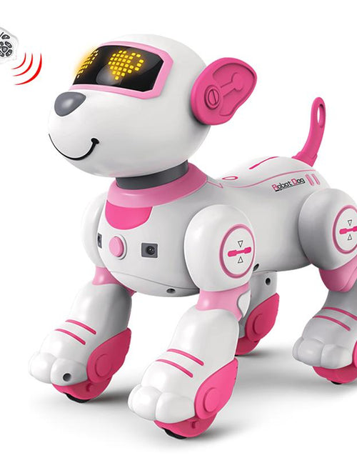 Load image into Gallery viewer, Robot Dog Toys for Girls Toys Interactive Robot Toy Followme Robot for Kids 5-7 Intelligent Remote Control Dog with Sing Dance AI Robotics for Kids Age 3 4 5 6 7 Chrismas Birthday Gifts Remote Control Remote Control Racing Car Sensor Music
