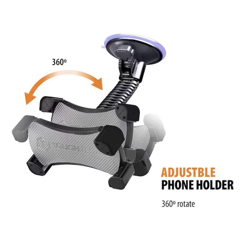 Mammoth Black Adjustable Cell Phone Car Mount (Universal)