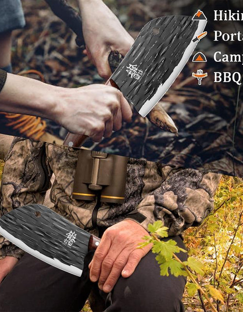 Load image into Gallery viewer, Stainless Steel Kitchen Knife, 1 Count Multifunctional Kitchen Knife with Gift Box, Kitchen Cutting Tool for Vegetable &amp; Meat, Kitchen Accessories
